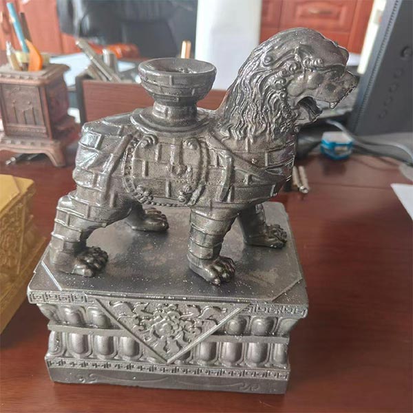 Cast Iron Lion Metal Processing